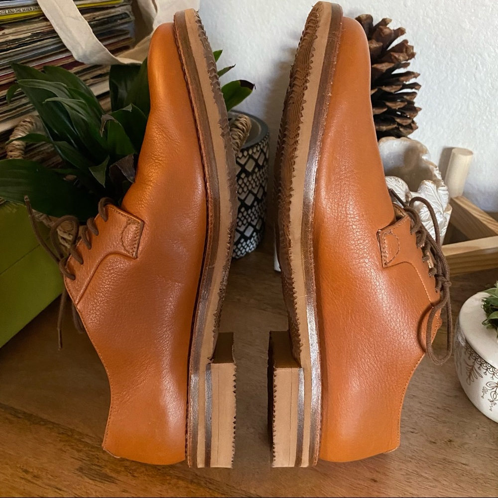 Nieman Marcus Gravati Leather Lace Up Shoes - Picture 8 of 10
